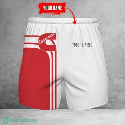 Cummins 3D Beach Shorts For Men Logo Car And Custom Name For Fans Product Photo 1