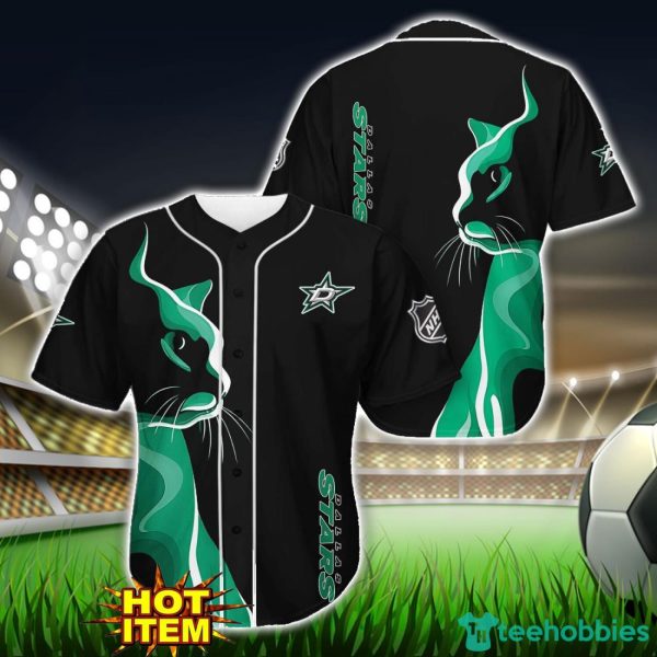 Dallas Stars Black Baseball Jersey Shirt For Fans Product Photo 1