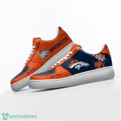 Denver Broncos Personalized Name AF Sneakers Men Women Air Force Shoes image Denver Broncos Personalized Name AF Sneakers Men Women Air Force Shoes Product Photo 3