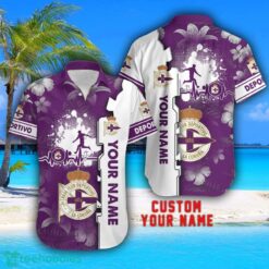 Deportivo Tropical Combo Hawaiian Shirt And Shorts Personalized Name For Fans Product Photo 2
