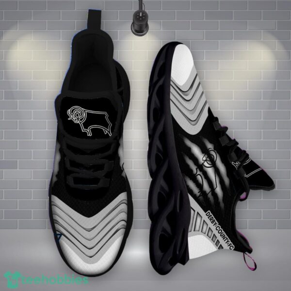 Derby County Sneakers Wolf Scratch Designs Max Soul Shoes Running Shoes Product Photo 2