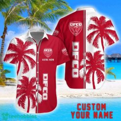 Dijon FCO Coconut Pattern Hawaiian Shirt And Shorts Personalized Name Unique Gift For Summer Product Photo 1
