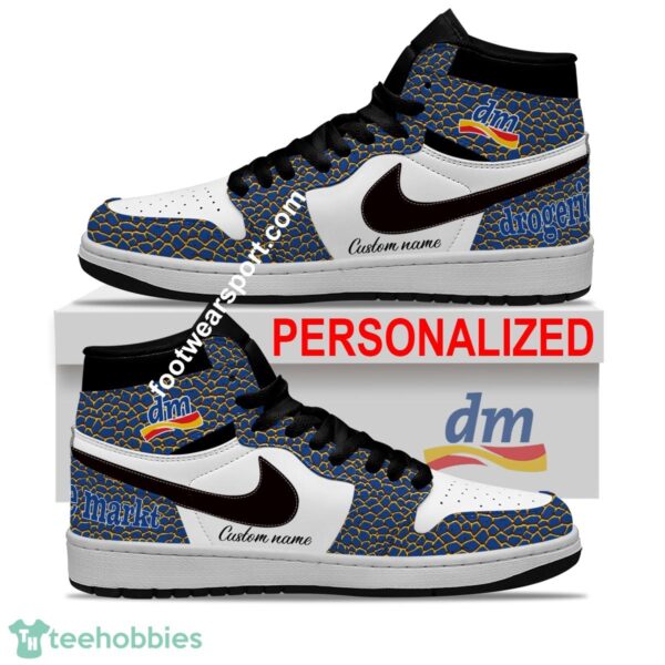 Dm Drogerie Markt Air Jordan Hightop Shoes Personalized Crocodile Skin Pattern Gift Sneakers Fans - Dm Drogerie Markt Air Jordan Hightop Shoes Personalized Design 2