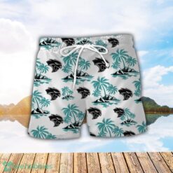 Dodge Charger Tropical Coconut Pattern Combo 3D Hawaiian Shirt And Shorts Product Photo 2