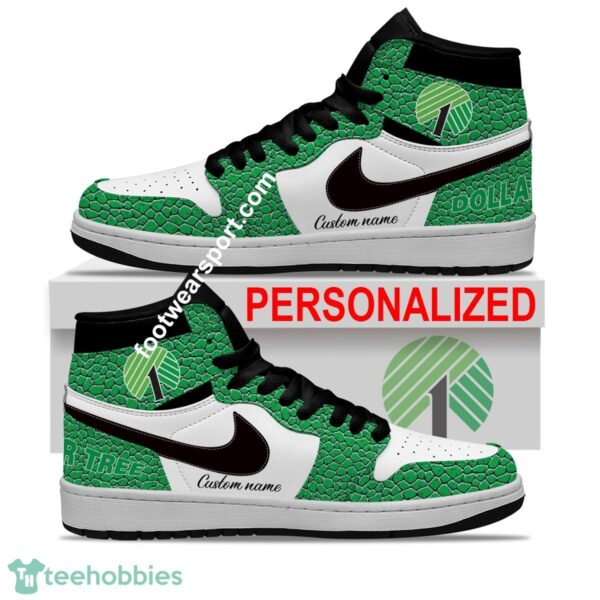Dollar Tree Air Jordan Hightop Shoes Personalized Crocodile Skin Pattern For Men Women - Dollar Tree Air Jordan Hightop Shoes Personalized Design 2