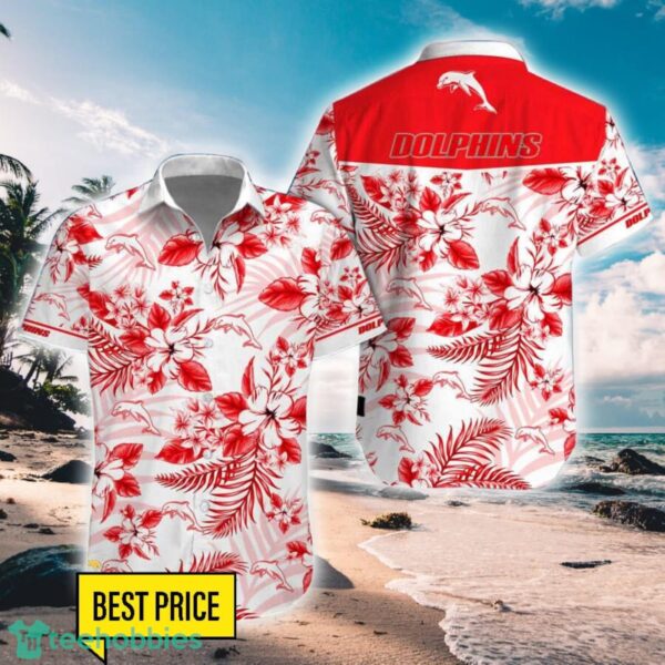 Dolphins NRL Summer Shirt 3D Hawaiian Shirt And Shorts For Men And Women Product Photo 1