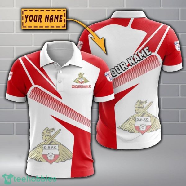 Doncaster Rovers Polo Shirt Sports Ideas Gift Custom Name Product Photo 1