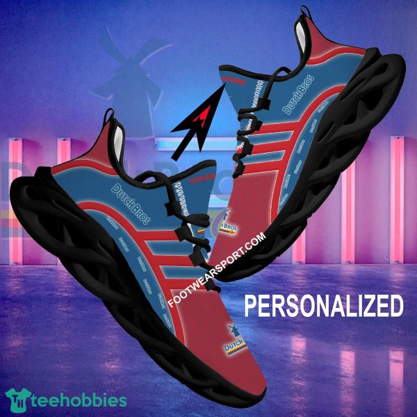 Dutch Bros Coffee Max Soul Shoes Brand For Fans Gift Badge Sport Sneaker Custom Name Max Soul Shoes - Dutch Bros Coffee Brand Max Soul Sneaker Personalized_2