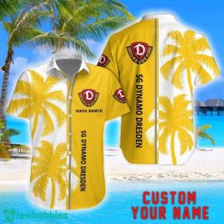 Dynamo Dresden Coconut Pattern Hawaiian Shirt And Shorts Personalized Name Unique Gift For Summer Product Photo 1