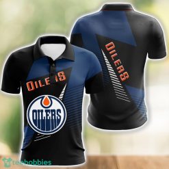 Edmonton Oilers 3D Polo Shirt Team Ideas Gift Golf Lover Gift Product Photo 1