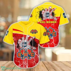 EHC Biel 3D Polo Shirt Special Designs Gift For Men Product Photo 1