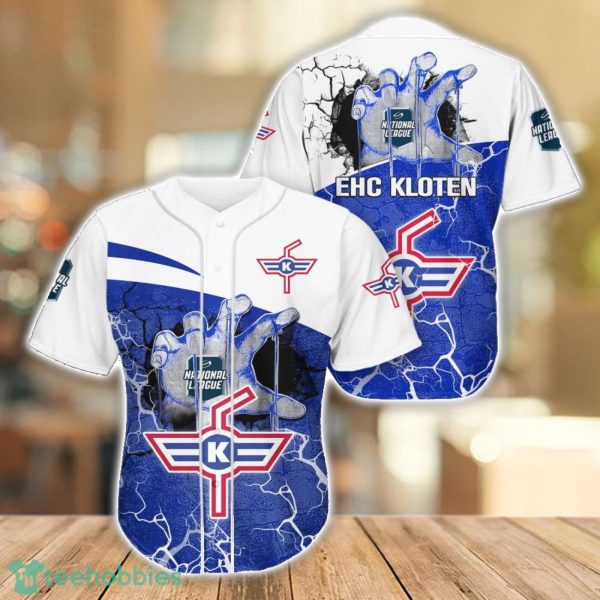 EHC Kloten 3D Polo Shirt Special Designs Gift For Men Product Photo 1
