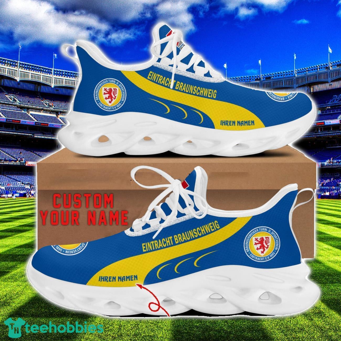 Eintracht Braunschweig Max Soul Shoes Custom Name Men Women Running Sneakers Product Photo 1