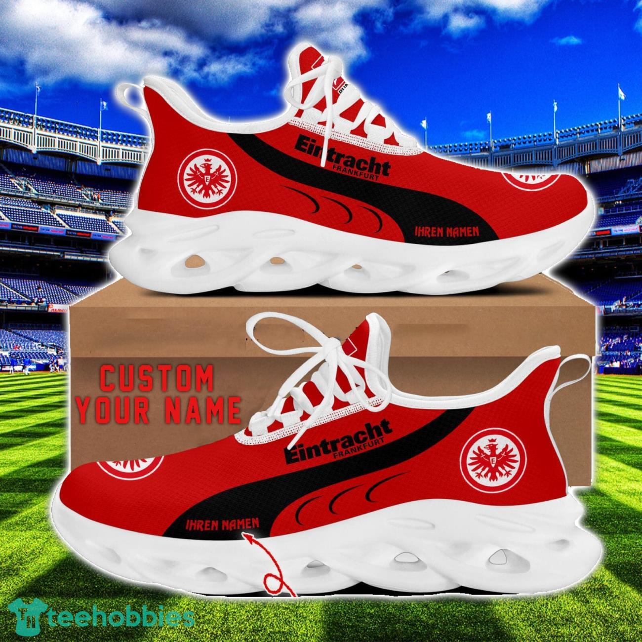 Eintracht Frankfurt Max Soul Shoes Custom Name Men Women Running Sneakers Product Photo 1