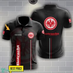 Eintracht Frankfurt Polo Shirt Personalized Name Black Color Product Photo 1