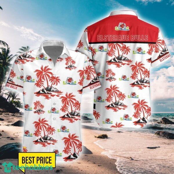 ELSTERAUE BULLE Summer Shirt 3D Hawaiian Shirt And Shorts For Men And Women Product Photo 1