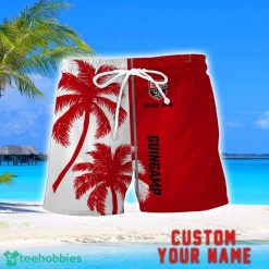 En Avant Guingamp Coconut Pattern Hawaiian Shirt And Shorts Personalized Name Unique Gift For Summer Product Photo 2