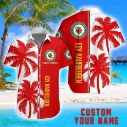 ESV Kaufbeuren Coconut Pattern Hawaiian Shirt And Shorts Personalized Name Unique Gift For Summer Product Photo 1