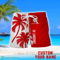 EV Landshut Coconut Pattern Hawaiian Shirt And Shorts Personalized Name Unique Gift For Summer Product Photo 2