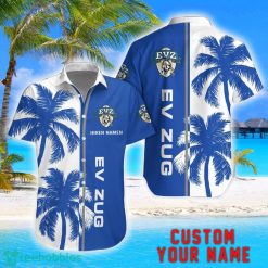 EV Zug Coconut Pattern Hawaiian Shirt And Shorts Personalized Name Unique Gift For Summer Product Photo 1