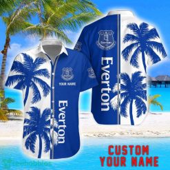 Everton Coconut Pattern Hawaiian Shirt And Shorts Personalized Name Unique Gift For Summer Product Photo 1