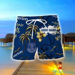 Everton F.C 3D Hawaiian Shirt And Shorts Custom Name Beach Shirt Product Photo 2