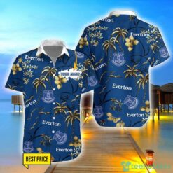 Everton F.C 3D Hawaiian Shirt And Shorts Custom Name Beach Shirt Product Photo 1
