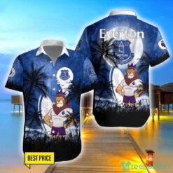 Everton F.C 3D Hawaiian Shirt And Shorts For Fans Product Photo 1