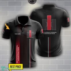 Farmall Polo Shirt Personalized Name Black Color Product Photo 1