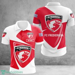 FC Fredericia 3D Polo Shirt Men Gift Limited For Fans Product Photo 1