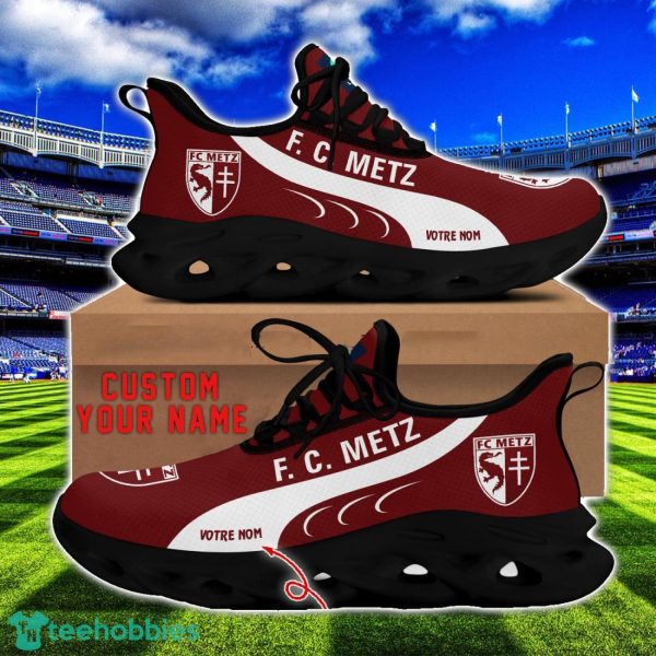FC Metz Max Soul Shoes Custom Name Men Women Running Sneakers Product Photo 2