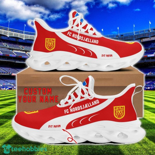 FC Nordsjælland Max Soul Shoes Custom Name Men Women Running Sneakers Product Photo 1