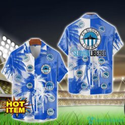 FC Slovan Liberec Hawaiian Shirt 3D Printing Beach Shirt For Men And Women Product Photo 1