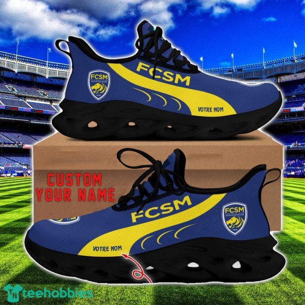 FC Sochaux-Montbeliard Max Soul Shoes Custom Name Men Women Running Sneakers Product Photo 2