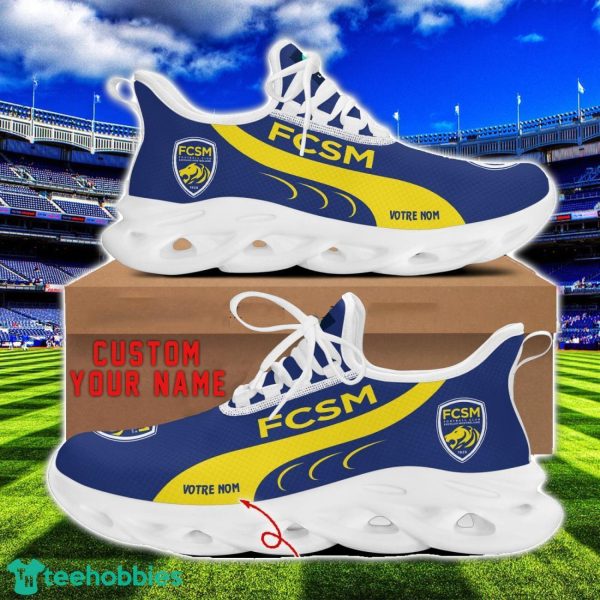 FC Sochaux-Montbeliard Max Soul Shoes Custom Name Men Women Running Sneakers Product Photo 1