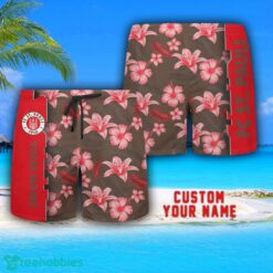 FC St. Pauli Tropical Combo Hawaiian Shirt And Shorts Personalized Name For Fans Product Photo 3