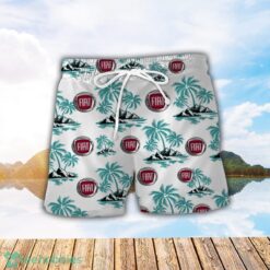 Fiat Tropical Coconut Pattern Combo 3D Hawaiian Shirt And Shorts Product Photo 2