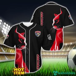Florida Panthers Black Baseball Jersey Shirt For Fans Product Photo 1