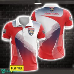 Florida Panthers Team Polo Shirt Gift For Fans Trending 3D Polo Shirt Product Photo 1