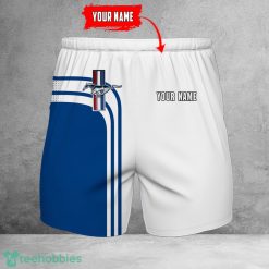 Ford Mustang 3D Beach Shorts For Men Logo Car And Custom Name For Fans Product Photo 1