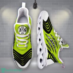 Forest Green Sneakers Wolf Scratch Designs Max Soul Shoes Running Shoes Product Photo 1