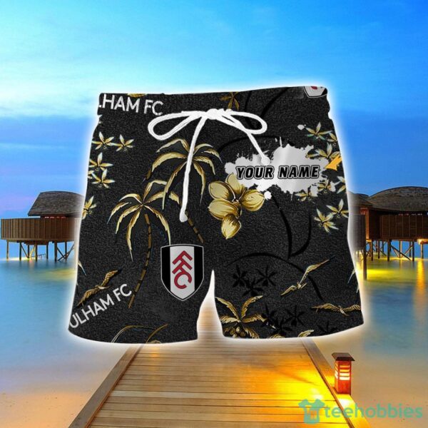 Fulham F.C 3D Hawaiian Shirt And Shorts Custom Name Beach Shirt Product Photo 2