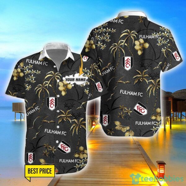 Fulham F.C 3D Hawaiian Shirt And Shorts Custom Name Beach Shirt Product Photo 1