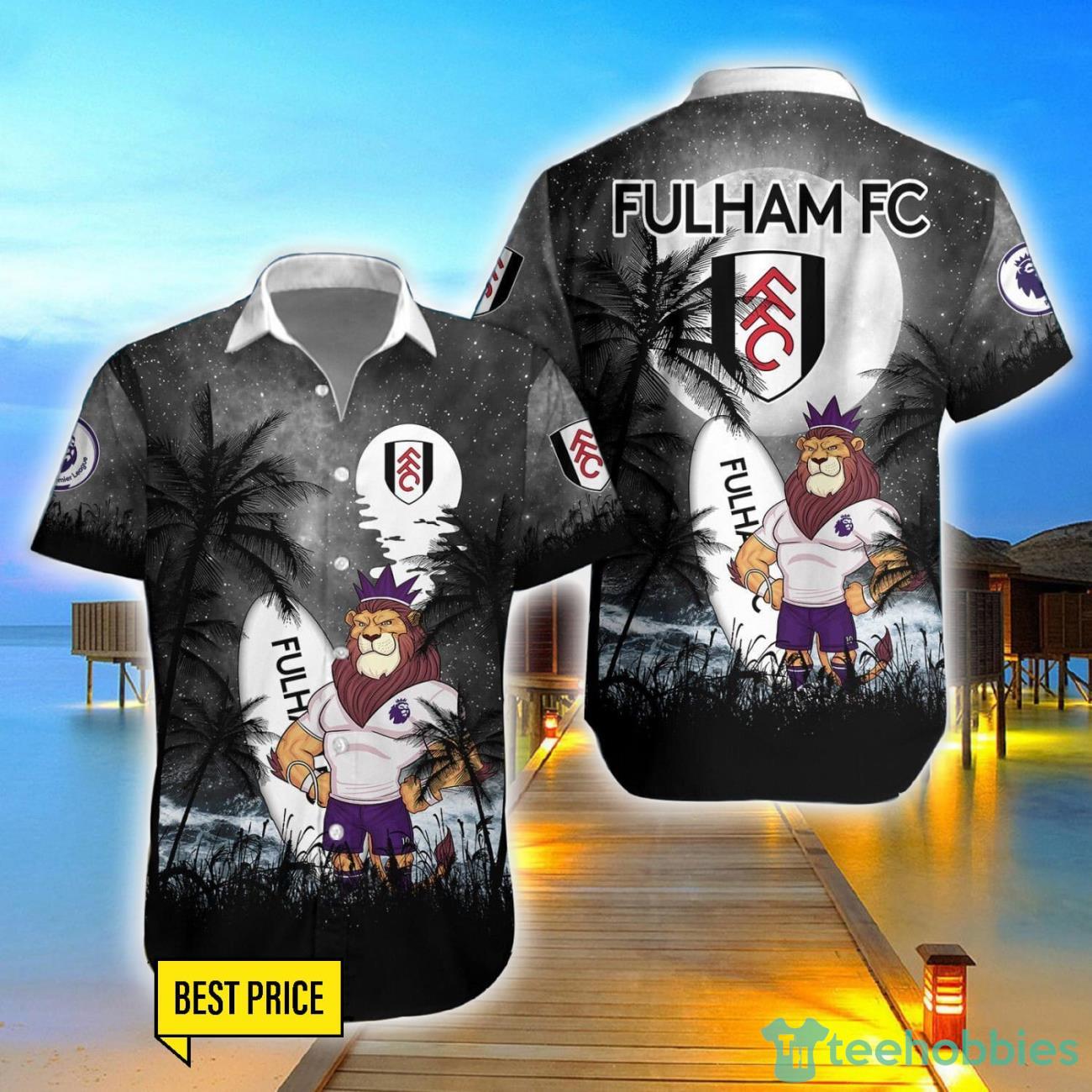 Fulham F.C 3D Hawaiian Shirt And Shorts For Fans Product Photo 1