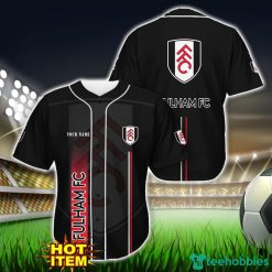 Fulham F.C Black Baseball Jersey Shirt For Fans Product Photo 1