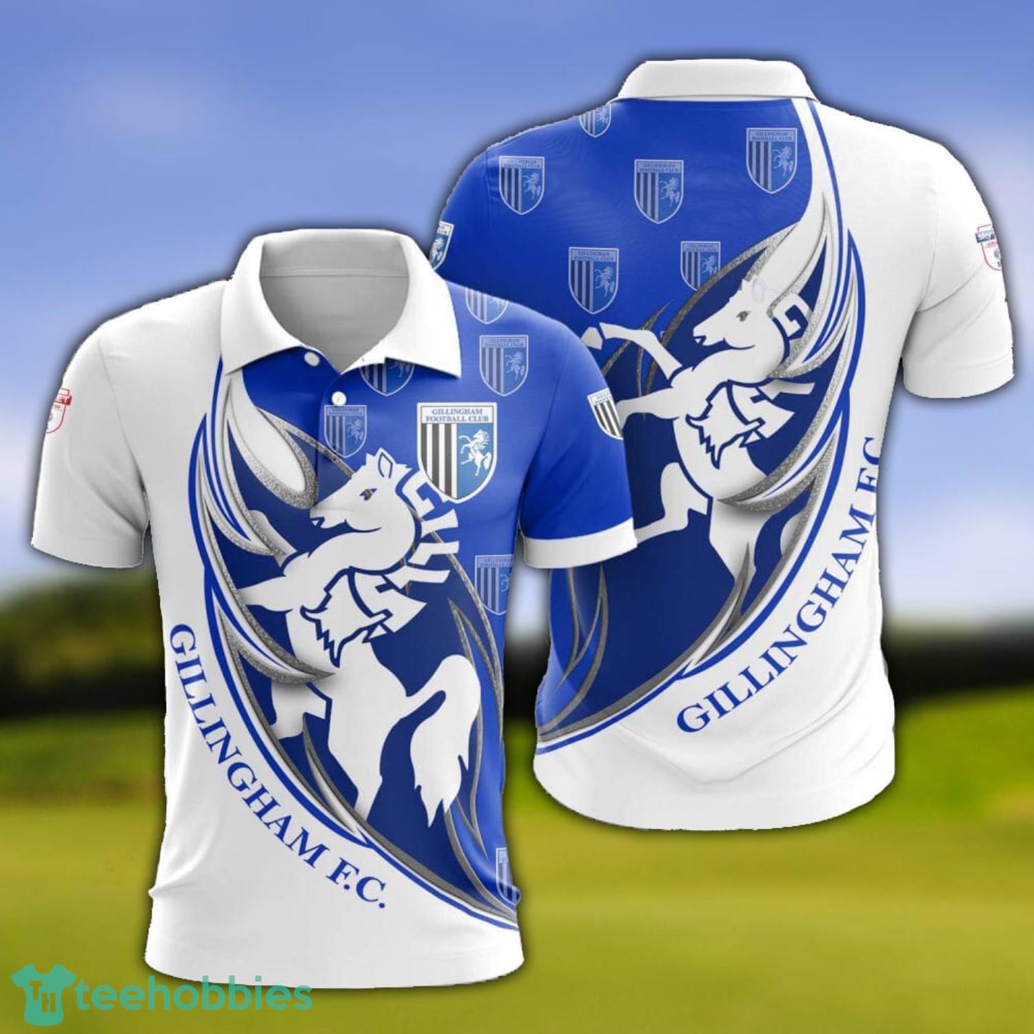 Gillingham Polo Shirt Sports Ideas Gift image Gillingham Polo Shirt Sports Ideas Gift Product Photo 1