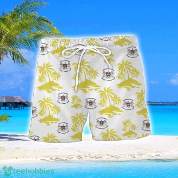 Gloucestershire Cricket Summer Shirt 3D Hawaiian Shirt And Shorts For Men And Women Product Photo 2