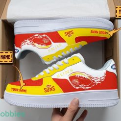 Gold Coast Suns Air Force Shoes Custom Name Men Women Gift AF1 Shoes Product Photo 1