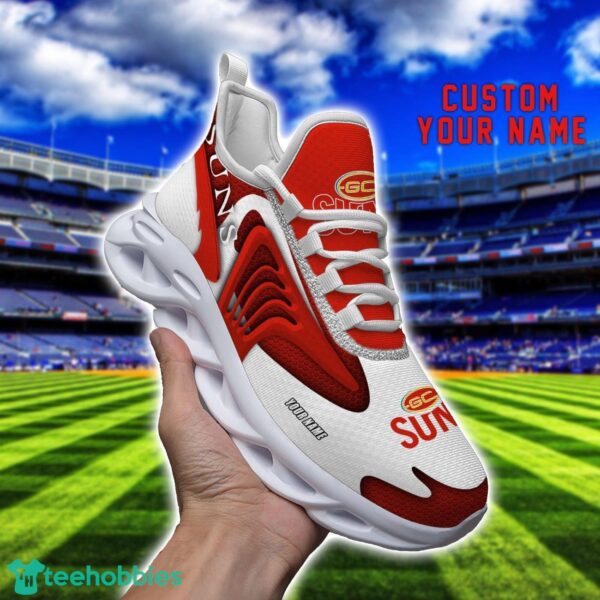 Gold Coast Suns Max Soul Shoes Ultra Sneakers For Men And Women Custom Name Product Photo 1