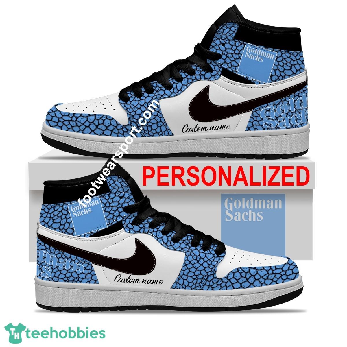 Goldman Sachs Air Jordan Hightop Shoes Personalized Crocodile Skin Pattern For Men Women image Goldman Sachs Air Jordan Hightop Shoes Personalized Crocodile Skin Pattern For Men Women - Goldman Sachs Air Jordan Hightop Shoes Personalized Design 2